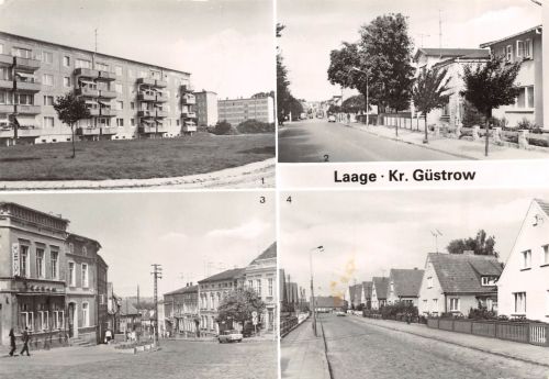 Laage Mehrbildkarte gl1986 304.715