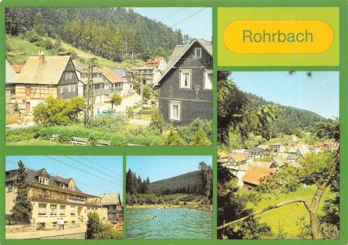 Rohrbach (Kr. Rudolstadt) Mehrbildkarte ngl 304.732