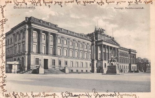 Braunschweig Herzogl. Residenzschloss feldpgl1916 304.889