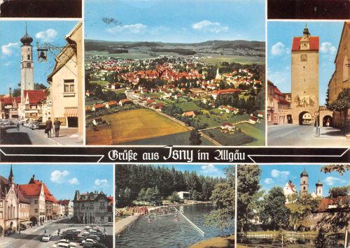 Isny i. A. Mehrbildkarte gl1972 304.939