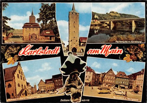 Karlstadt am Main Mehrbildkarte ngl 304.948