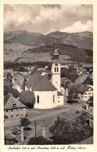 Sonthofen im Allgäu mit Steineberg und Mittag ngl 304.951