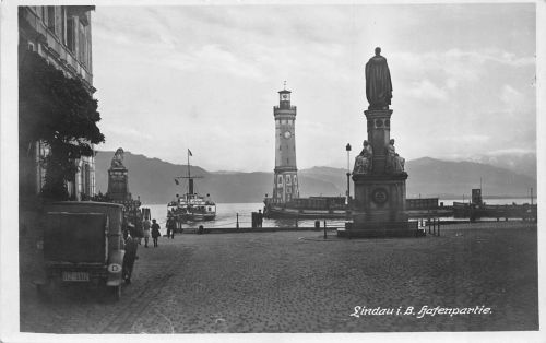 Lindau (Bodensee) Hafenpartie gl1932 304.952