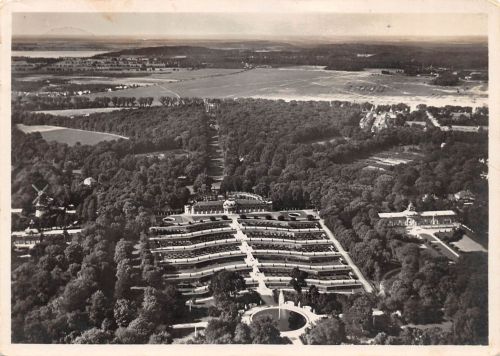 Potsdam Schloß Sanssouci Fliegerfoto gl1939 304.953