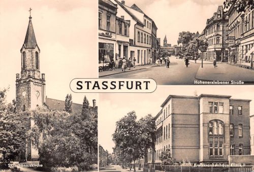 Stassfurt Mehrbildkarte gl1964 304.955