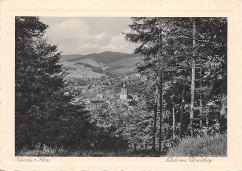 Osterode (Harz) Blick vom Ührderberg ngl 304.958