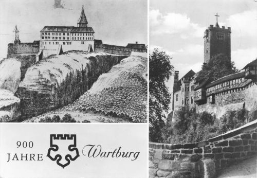 Eisenach - Die Wartburg Mehrbildkarte gl1967 304.966