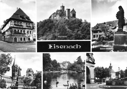 Eisenach Mehrbildkarte ngl 304.968