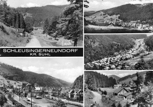 Schleusingerneundorf Mehrbildkarte gl 304.970