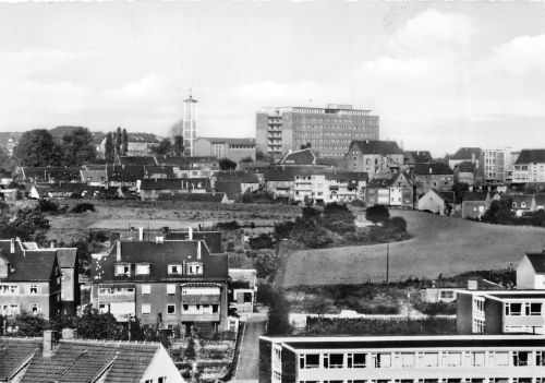 Neunkirchen (Saar) Mittelschule mit Rathaus ngl 305.041