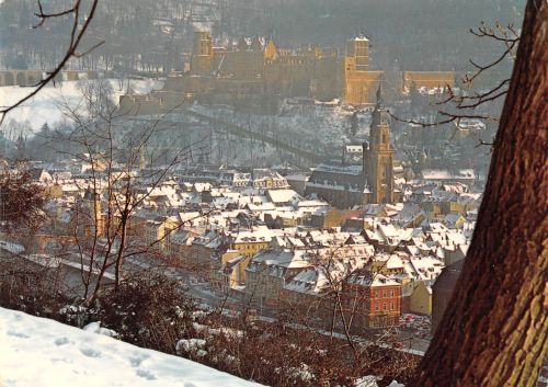 Heidelberg Verschneites Heidelberg gl1983 305.069