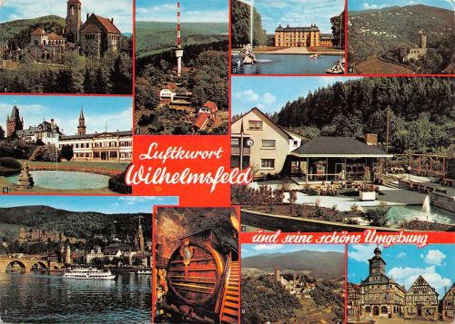 Wilhelmsfeld Mehrbildkarte gl1975 305.074