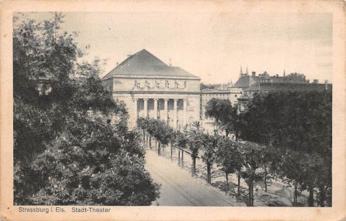 Strassburg i. Elsass Stadt-Theater gl1917 305.096