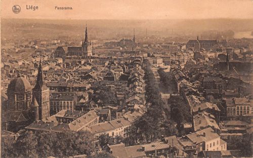 Belgien Liege Panorama feldpgl1916 305.098