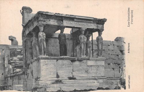 Griechenland Athenes Les Cariatides ngl 305.112
