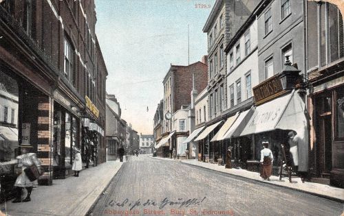 Großbritanien Bury St. Edmunds Abbygate Street gl1910 305.115