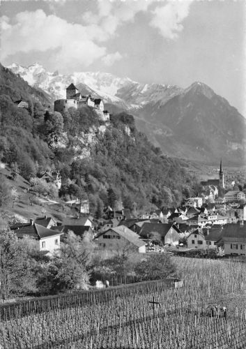 Liechtenstein Vaduz Panorama ngl 305.126
