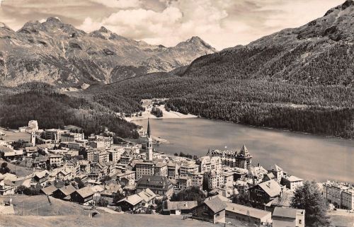 Schweiz St. Moritz Panorama ngl 305.146
