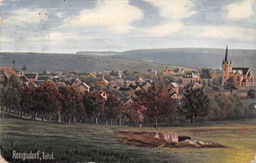 Rengsdorf Total Künstlerkarte gl1913 305.304
