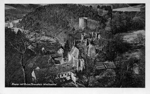 Wildbachtal Kloster mit Ruine Ehrenstein gl 305.306