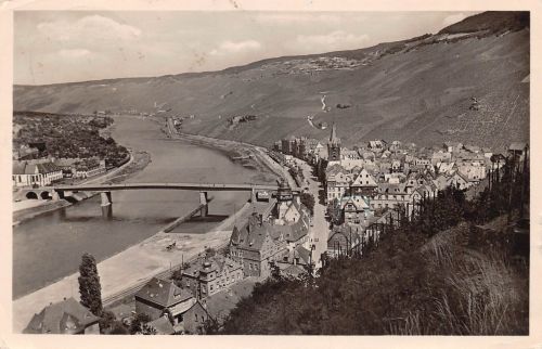 Bernkastel-Kues a.d. Mosel Panorama gl1955 305.327