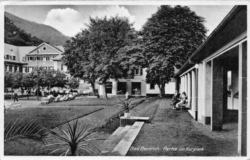 Bad Bertrich Partie im Kurpark gl1936 305.333