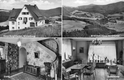 Winterberg (Hochsauerland) Pension Haus Burgfrieden ngl 305.348