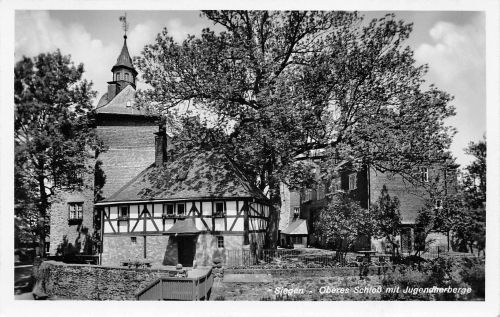 Siegen Oberes Schloss mit Jugendherberge ngl 305.365