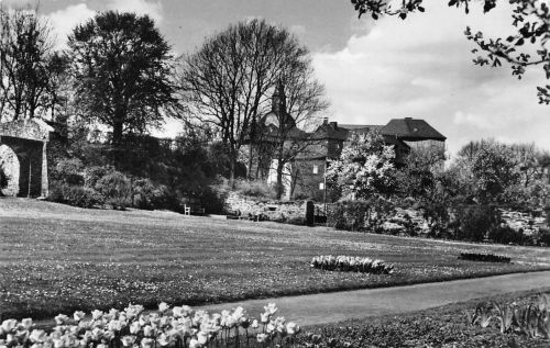 Siegen Oberes Schloss mit Gartenanlage gl1958 305.366