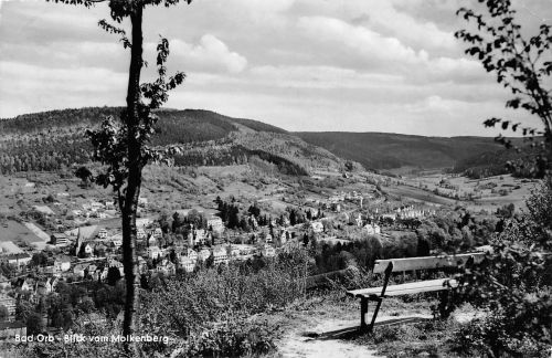 Bad Orb Blick zum Wintersberg gl1959 305.443