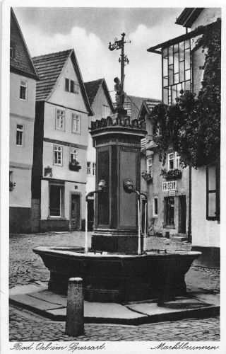 Bad Orb Marktbrunnen gl1961 305.446