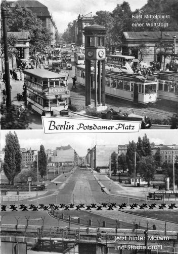 Berlin Potsdamer Platz Einst und Jetzt gl 305.479