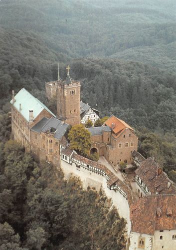 Eisenach Wartburg Luftbild ngl 305.500