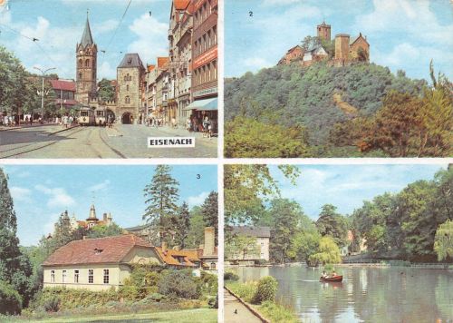 Eisenach Mehrbildkarte gl1970 305.505
