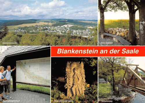 Blankenstein an der Saale Mehrbildkarte ngl 305.510