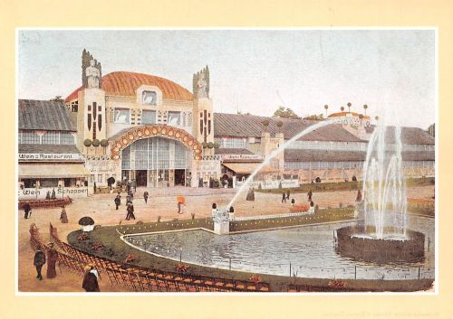 Zwickau Ausstellung 1906 Haupthalle Reproduktion!!! ngl 305.522
