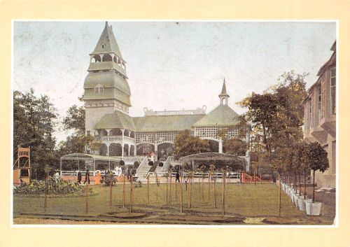 Zwickau Ausstellung 1906 Teich-Cafe Reproduktion!!! ngl 305.523
