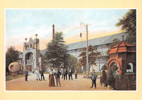 Zwickau Ausstellung 1906 Maschinenhalle Reproduktion!!! ngl 305.525