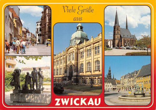 Zwickau Mehrbildkarte ngl 305.533
