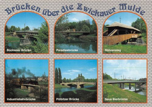 Zwickau Brücken über die Zwickauer Mulde ngl 305.536