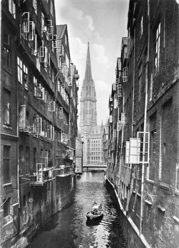 Hamburg Steckelhörnfleet Nicolaikirche gl1958 305.542
