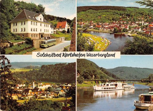 Karlshafen (Weserbergland) Mehrbildkarte gl1985 305.559