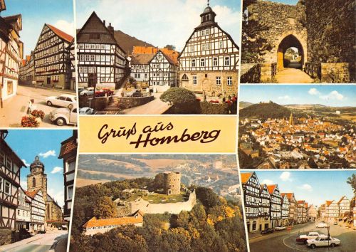 Homberg / Bez. Kassel Mehrbildkarte ngl 305.566