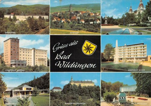 Bad Wildungen Mehrbildkarte gl1970 305.568