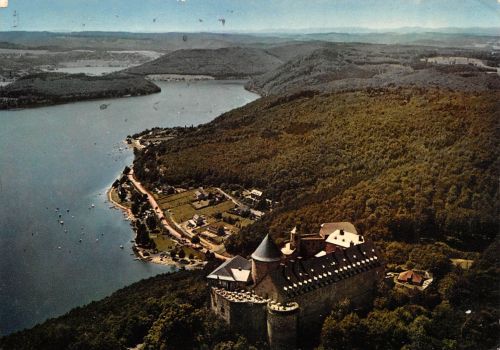 Edersee, Edertalsperre, Schloß Waldeck gl1977 305.570