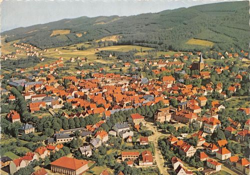 Lübbecke i.W. mit Wiehengebirge ngl 305.587