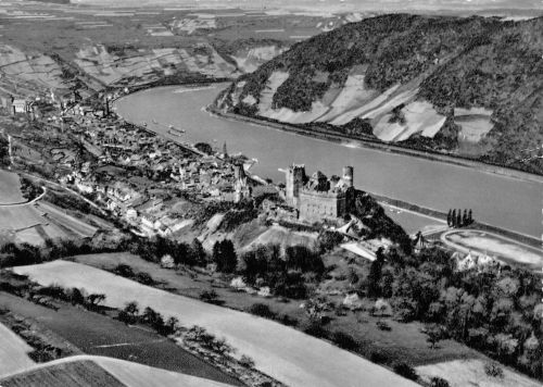 Oberwesel am Rhein Luftaufnahme ngl 305.645