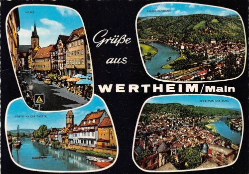 Wertheim a. Main Mehrbildkarte ngl 305.669