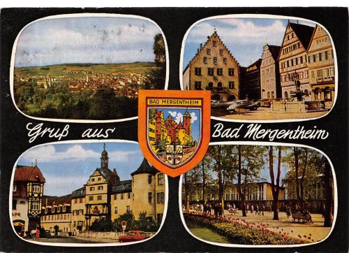 Bad Mergentheim Mehrbildkarte gl1979 305.670
