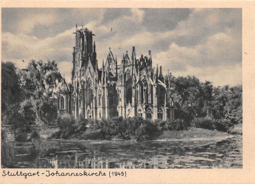 Stuttgart Johanneskirche (1945) ngl 305.681